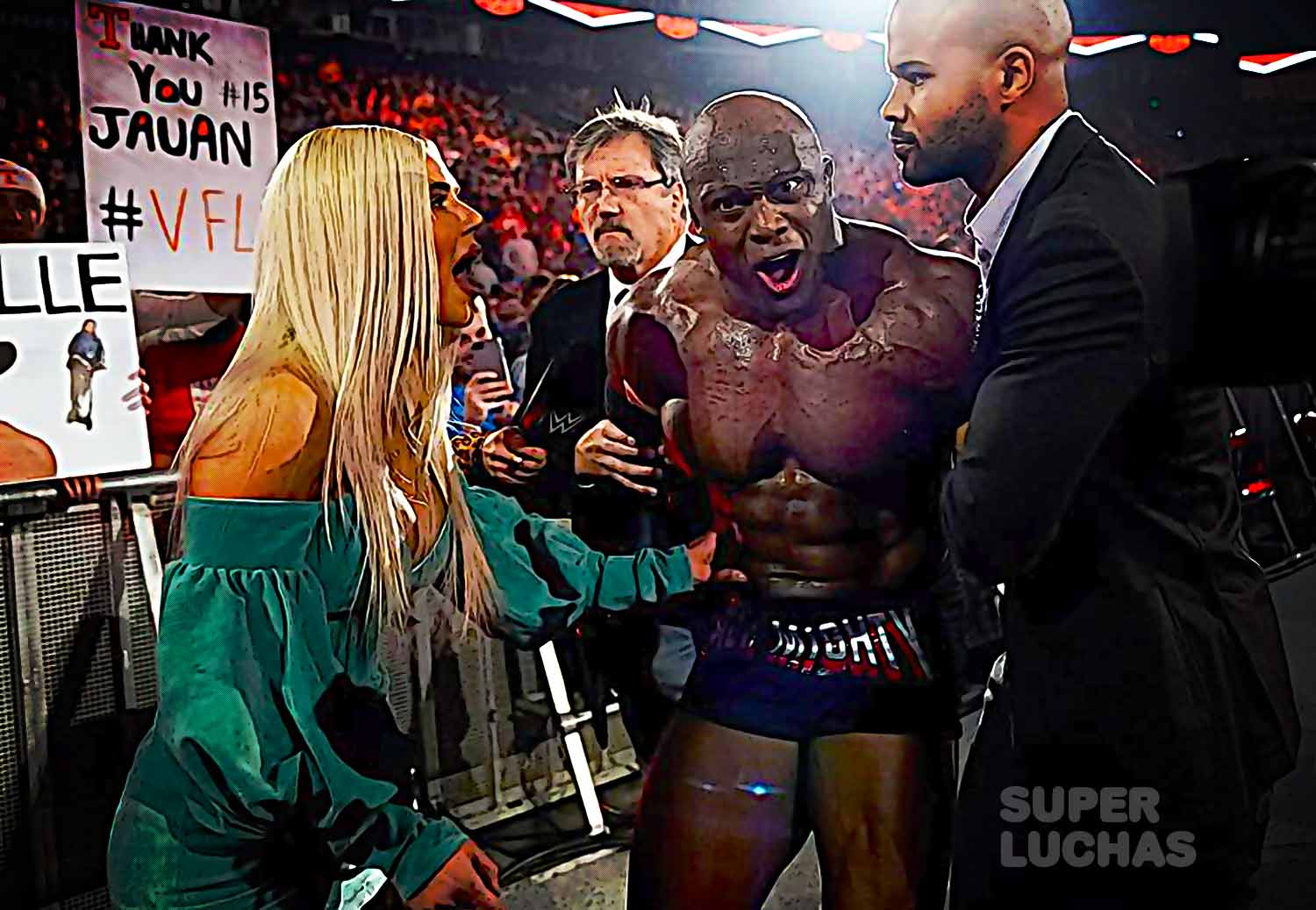 Lana y Bobby Lashley arrestados
