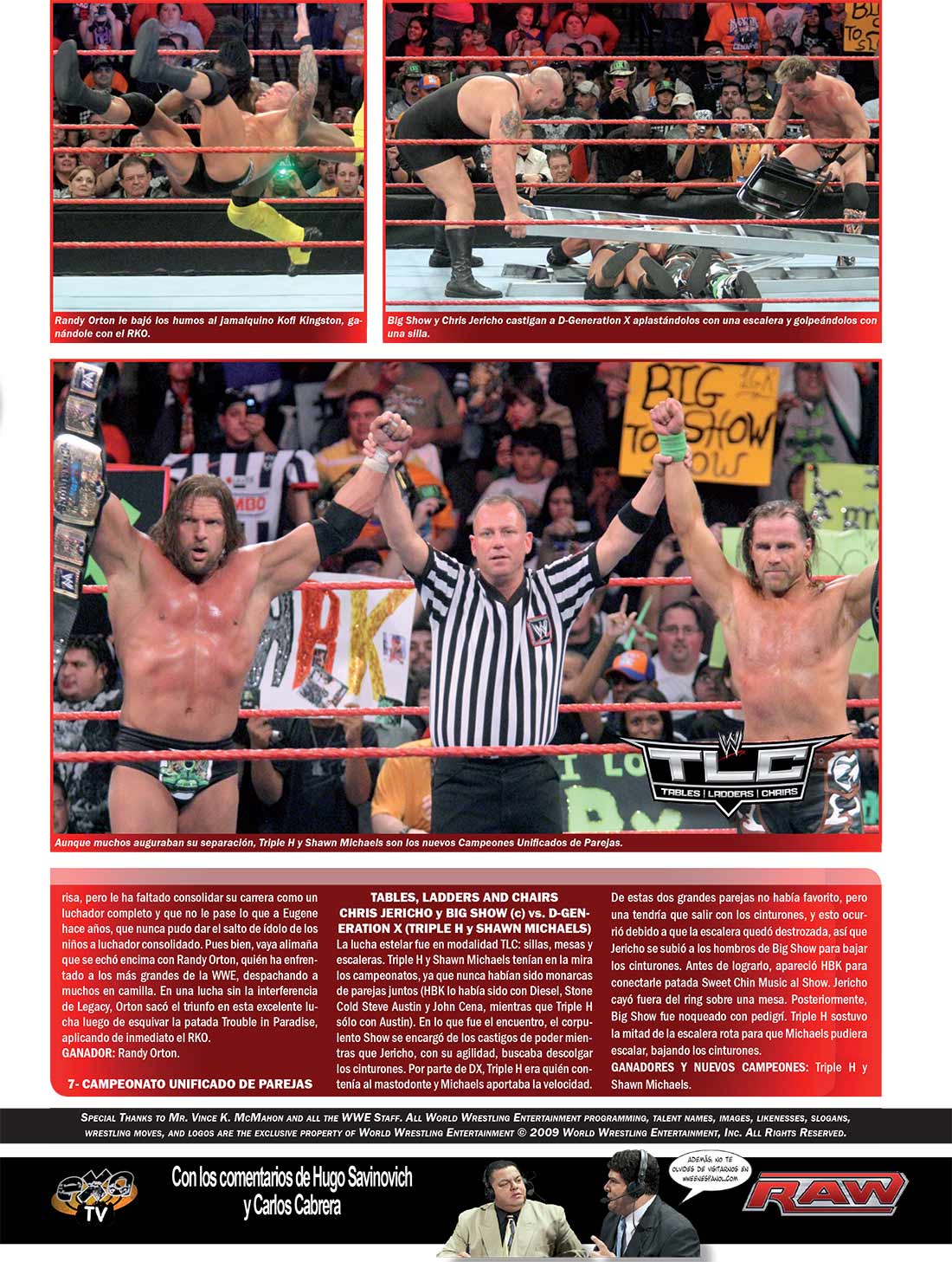 Un poco de historia: Así fue el primer evento TLC de WWE 9 primer evento TLC de WWE