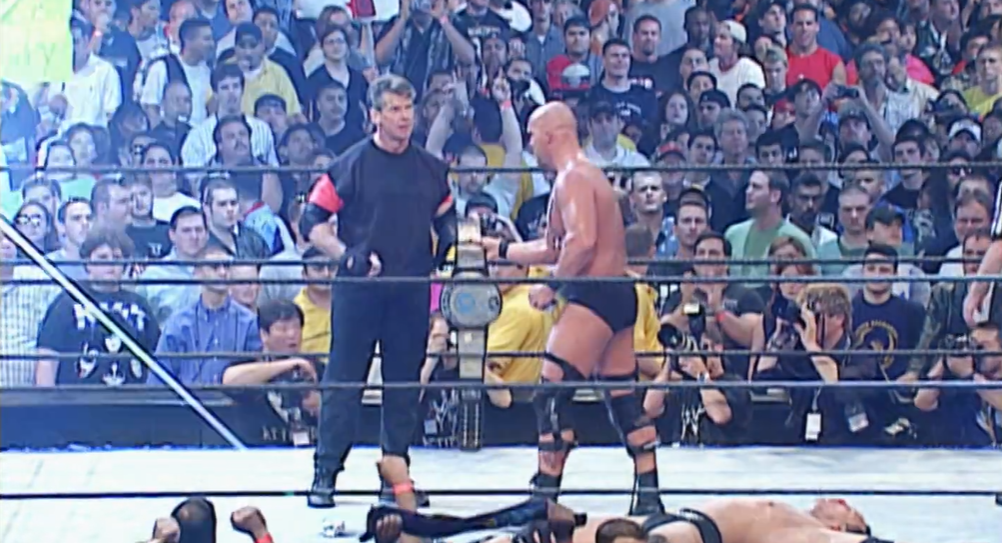 Cambio a rudo en Wrestlemania 17