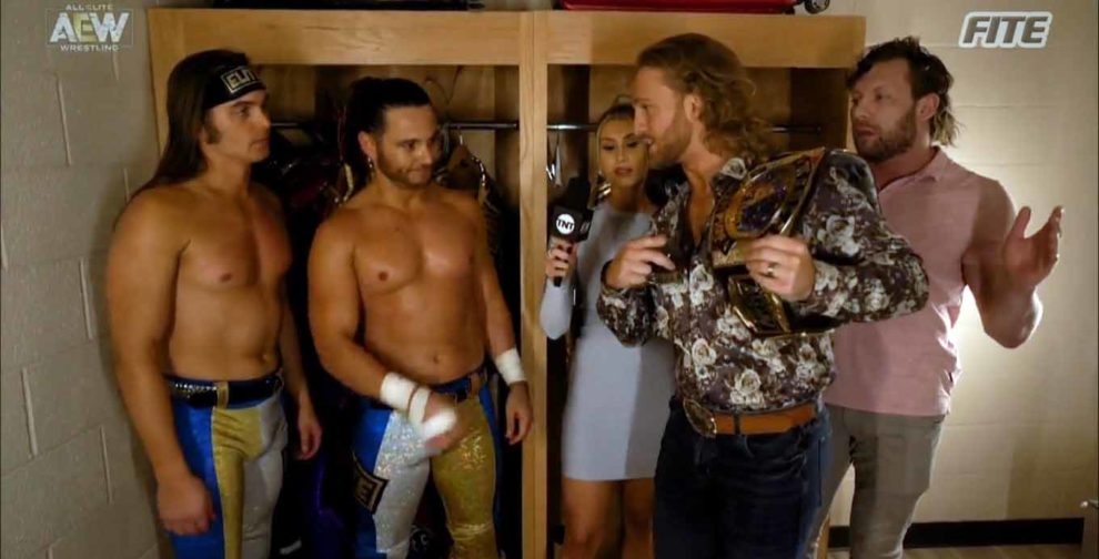 This would be the bulk of the AEW Revolution poster