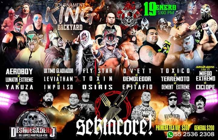 Zona 23 presenta el torneo extremo King of Backyard 2 Zona 23 presenta King of Backyard
