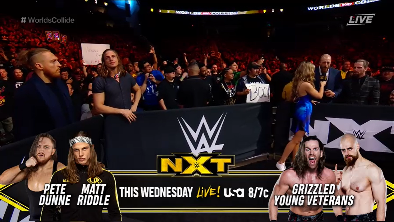 Resultados WWE WORLDS COLLIDE 2020 | NXT vs. NXT UK