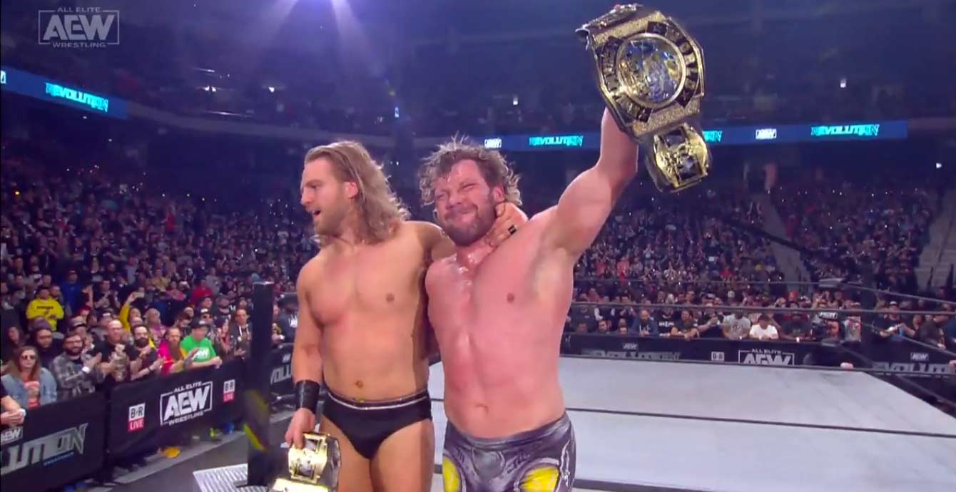 AEW REVOLUTION (29 de febrero 2020) | Resultados en vivo | Chris Jericho vs. Jon Moxley 44