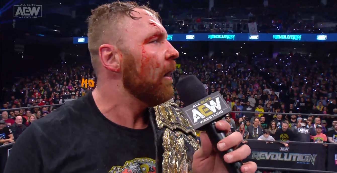 AEW REVOLUTION (29 de febrero 2020) | Resultados en vivo | Chris Jericho vs. Jon Moxley 110