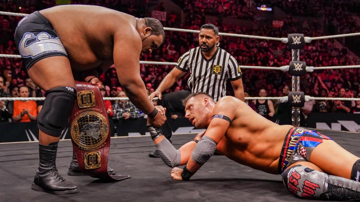 Superestrella de NXT responde al reto de AJ Styles para Wrestlemania 36 3 Dominik Dijakovic reta a AJ Styles