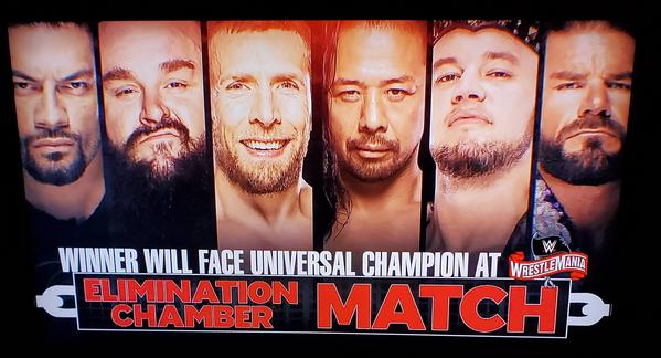 La lucha de seis hombres en Elimination Chamber, ¿Está escrita en piedra? 2 Elimination Chamber 2020