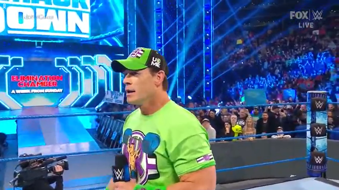 OFICIAL: John Cena vs The Fiend en WrestleMania 36 3 WWE SMACKDOWN (28 de febrero 2020) | Resultados en vivo | Regresa John Cena 33 John Cena vs The Fiend
