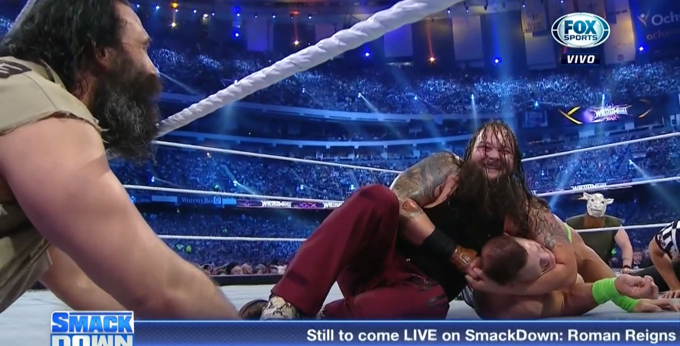 WWE SMACKDOWN (20 de marzo 2020) | Resultados en vivo | Goldberg y Reigns firman contratos 18 SmackDown 20 de marzo 2020