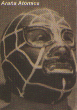 Araña Atómica, Foto Archivo SÚPER LUCHAS Araña Atómica, Foto Archivo SÚPER LUCHAS