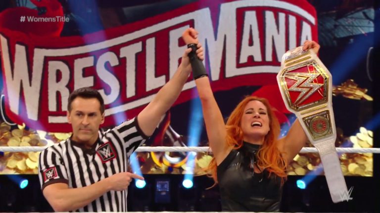 WrestleMania 36: Becky Lynch hace historia 1 Becky Lynch hace historia en WWE WrestleMania 36