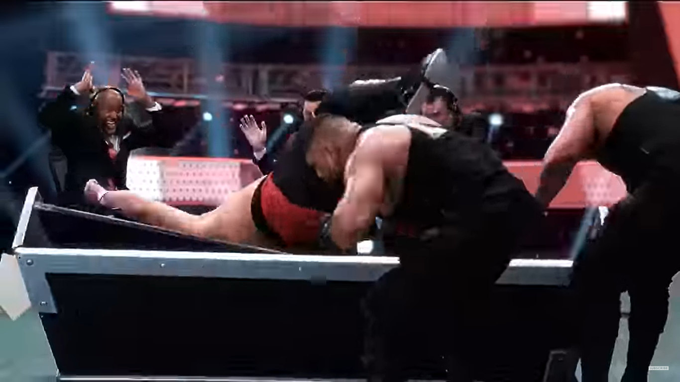 VIDEO: Se muestra comercial donde se lesionó Samoa Joe 3 la lesión de Samoa Joe