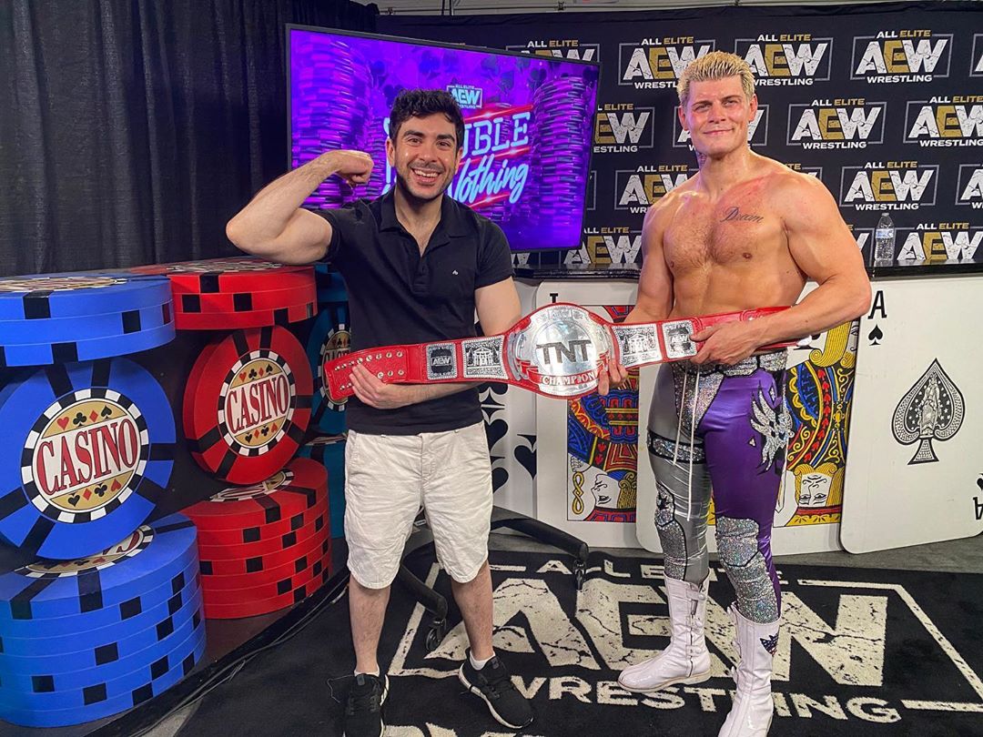 Cody Rhodes y Tony Khan AEW Dynamite