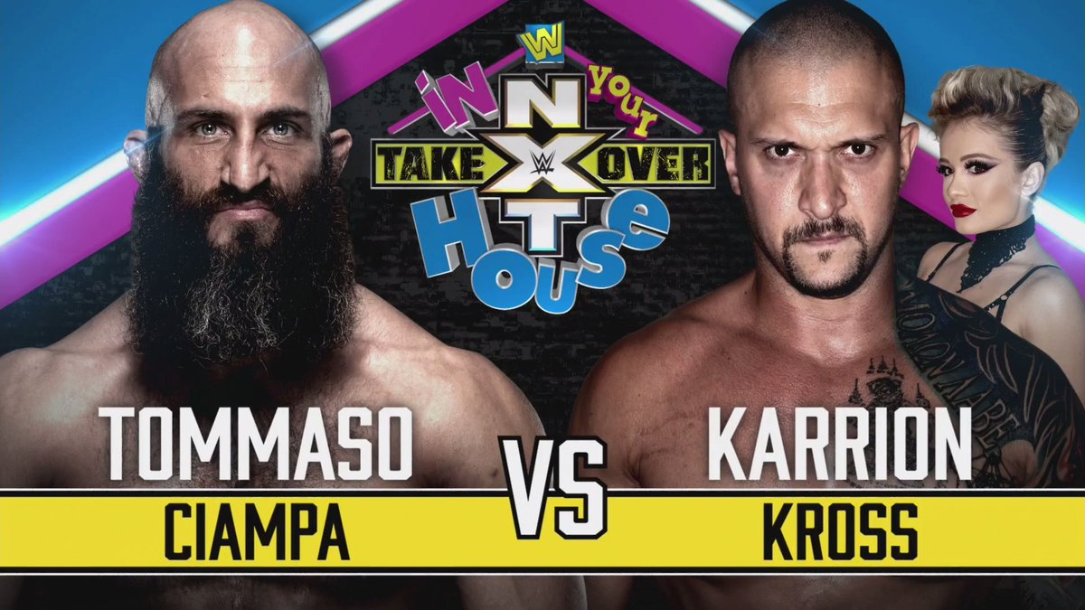 4 presumibles luchas que se añadirán a NXT TakeOver: In Your House 1 NXT TakeOver: In Your House