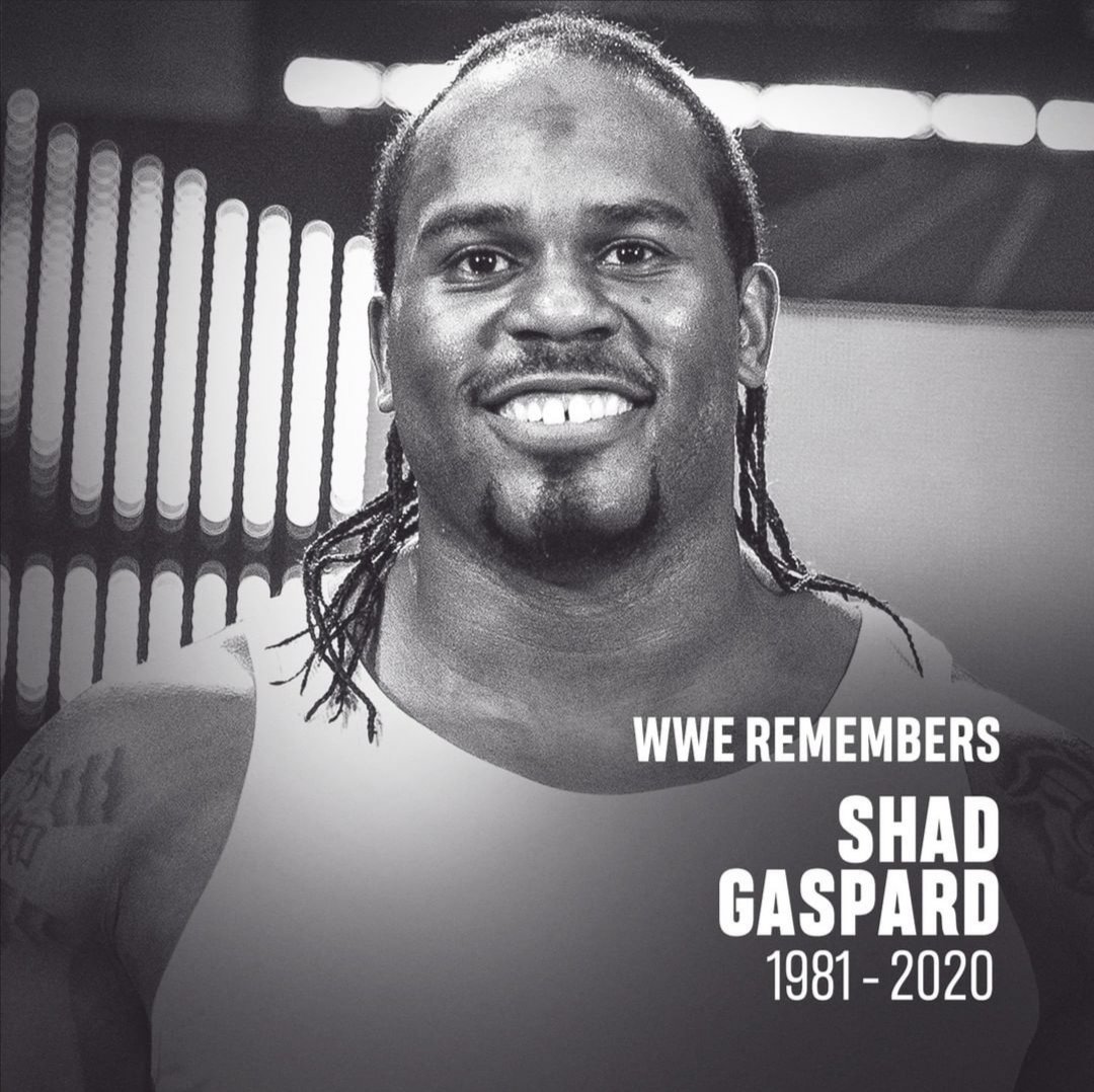 El mundo de la lucha libre reacciona al fallecimiento de Shad Gaspard 3 fallecimiento de Shad Gaspard