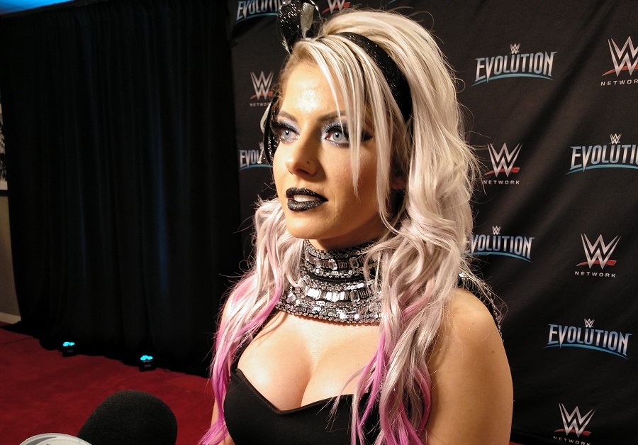 El combate soñado por Alexa Bliss La lucha soñada de Alexa Bliss