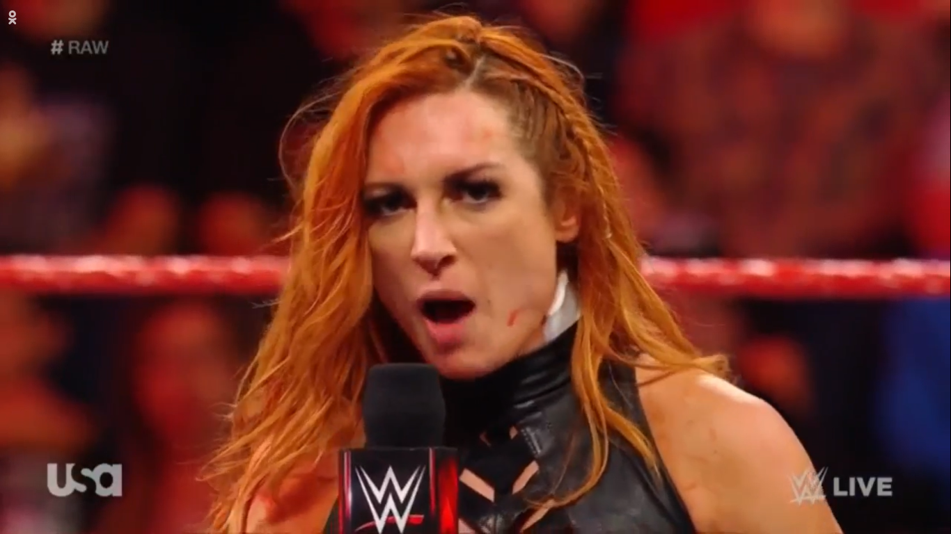 Becky Lynch y las luchas cinematográficas