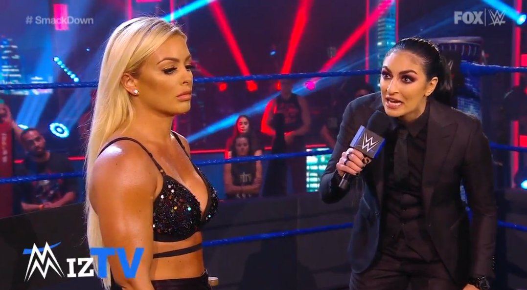 Sonya Deville reacciona tras su ataque a Mandy Rose