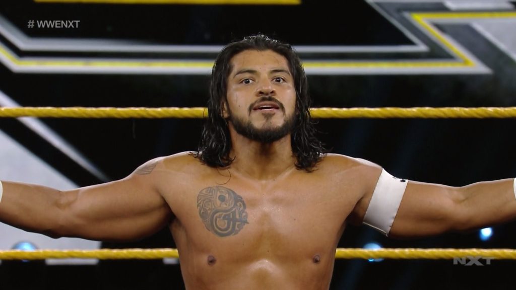 El Hijo del Fantasma es ahora Santos Escobar en WWE NXT (10/06/2020)