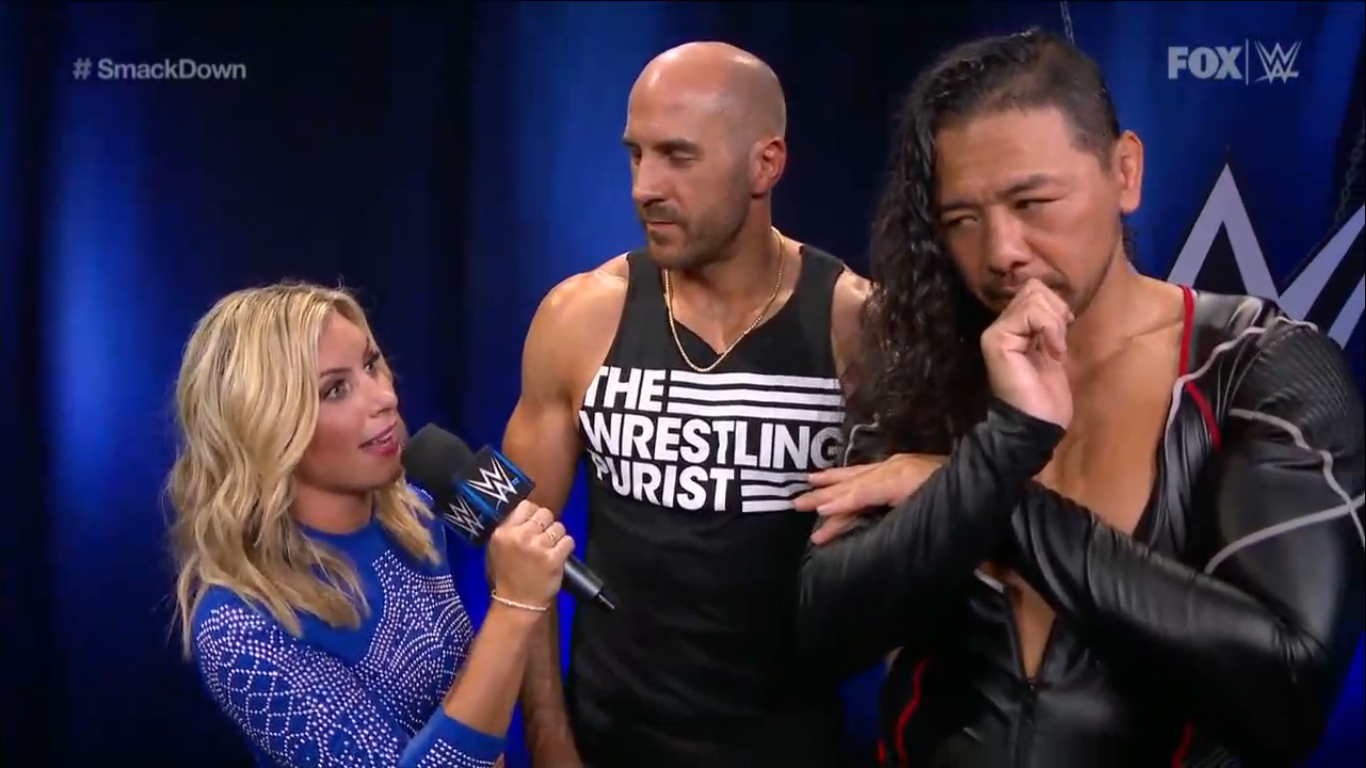 WWE subestima Cesaro y Shinsuke Nakamura Cesaro trabaja en sus promos