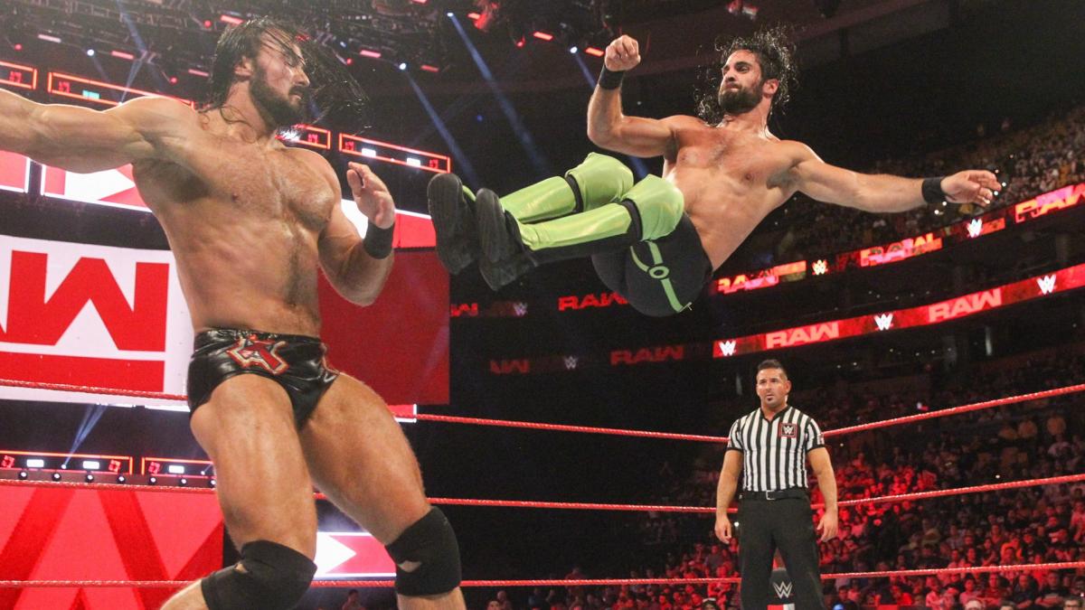 Drew McIntyre vs Seth Rollins, el plan de cara a SummerSlam 2020 3 Drew McIntyre vs Seth Rollins (WWE Raw — 09/07/2018) / WWE