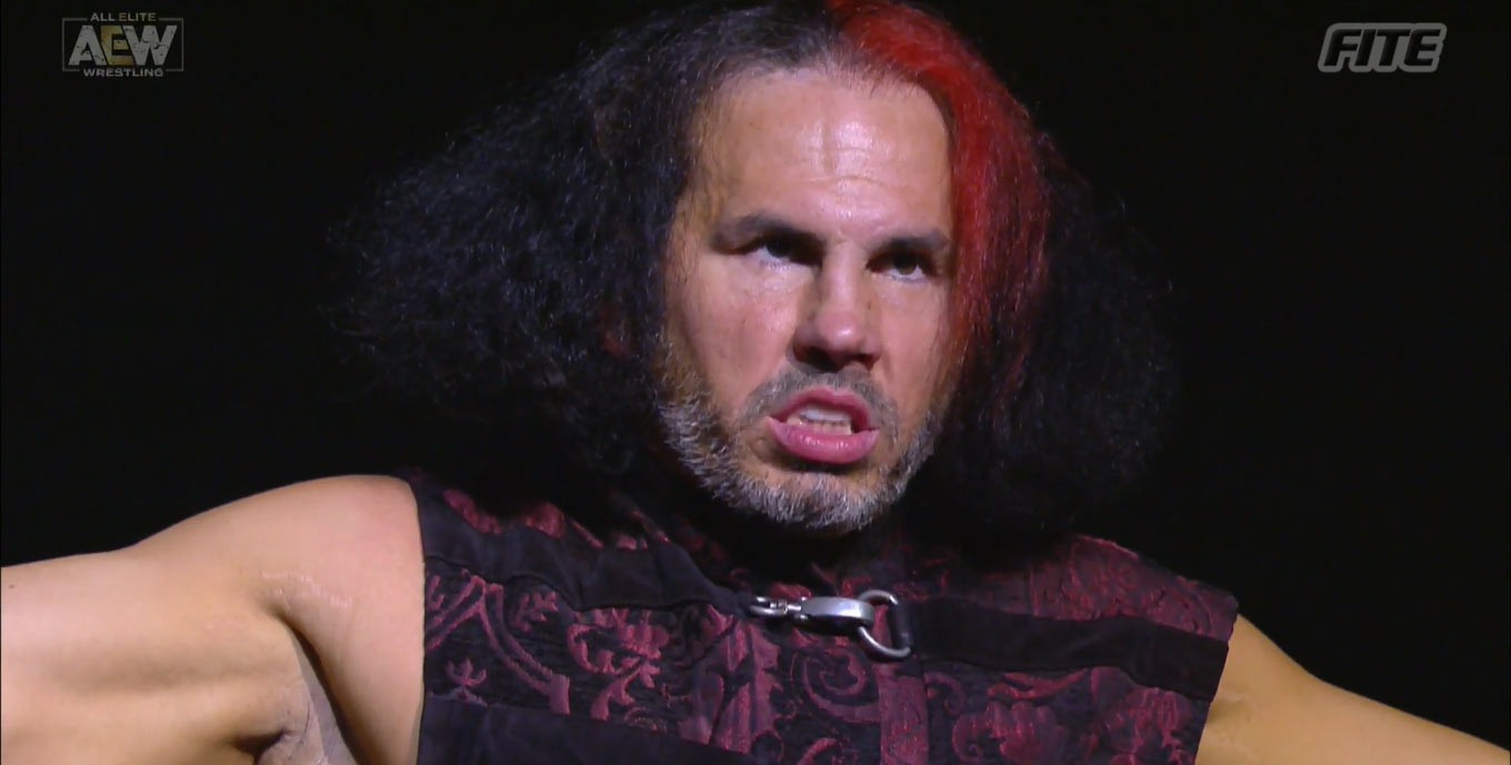 Matt Hardy reacciona a las críticas