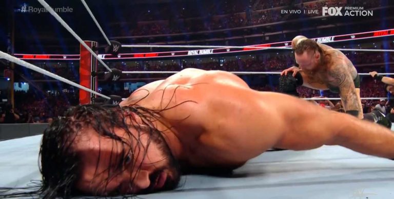 Aleister Black y Drew McIntyre