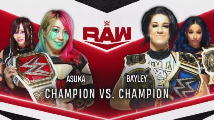 Superluchas - Noticias WWE 9 Asuka vs Bayley, campeona vs campeona en WWE Raw (06/07/2020) / WWE