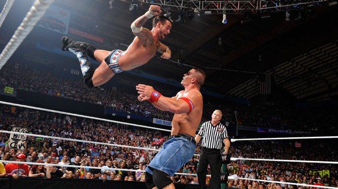 Cm Punk Vs John Cena Money In The Bank John Cena agradeció a CM Punk por su enfrentamiento en Money in the