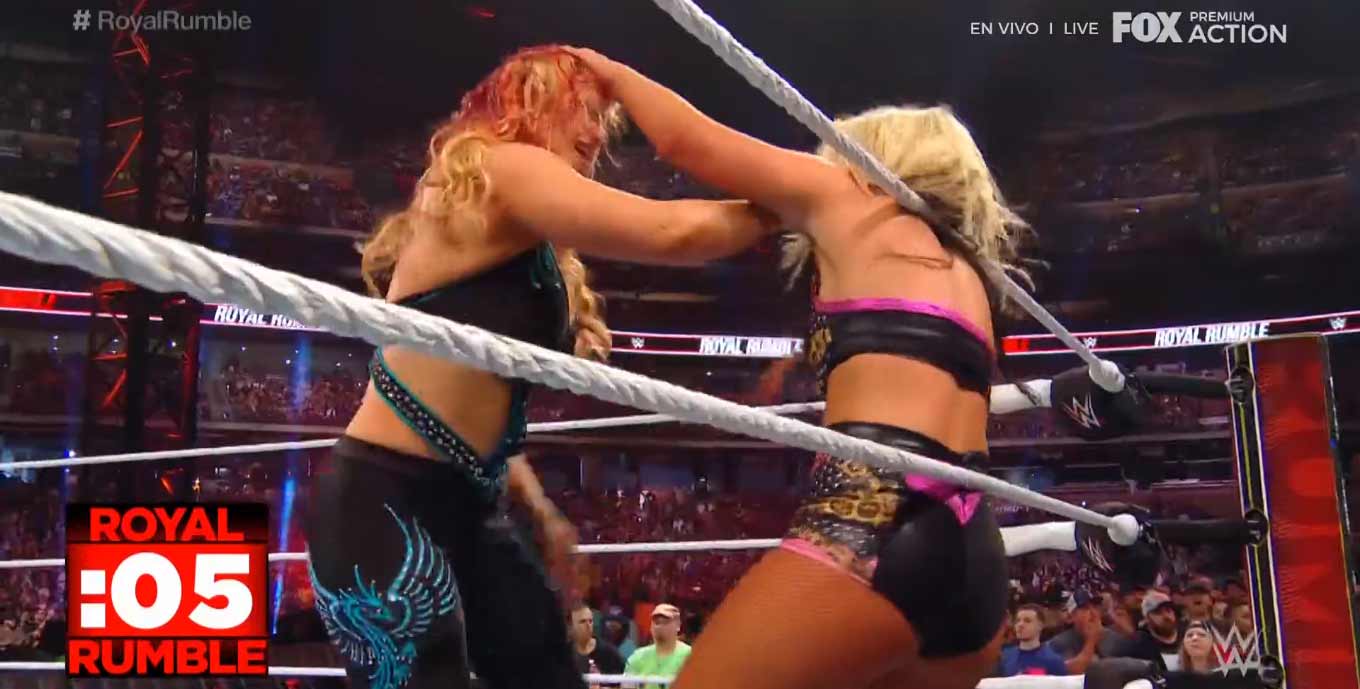 Royal Rumble Phoenix La tremenda lesión de Beth Phoenix en el Royal Rumble 2020