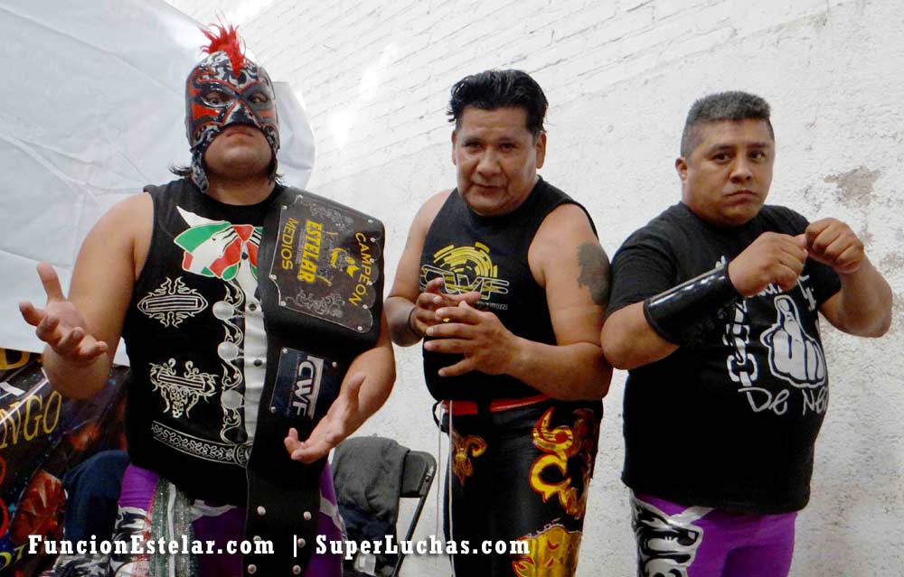 La empresa hidalguense CWF realizará un evento a puerta cerrada 4 Cadenero Punk, Enemigo Público y Black Machine