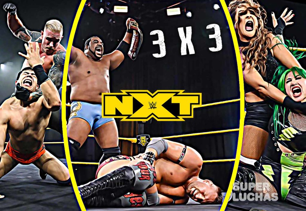 3 x 3: Lo mejor y lo peor de NXT 1 de abril 2020