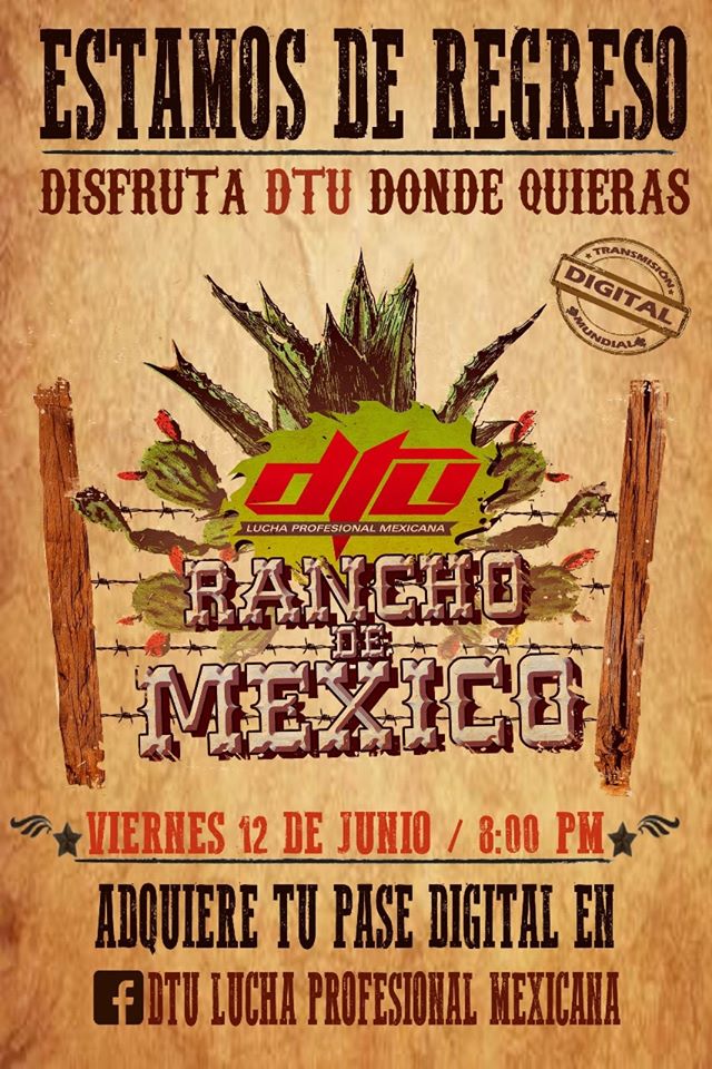 DTU reanudará actividades con Rancho de México, evento en streaming 1 DTU Rancho de Mexico