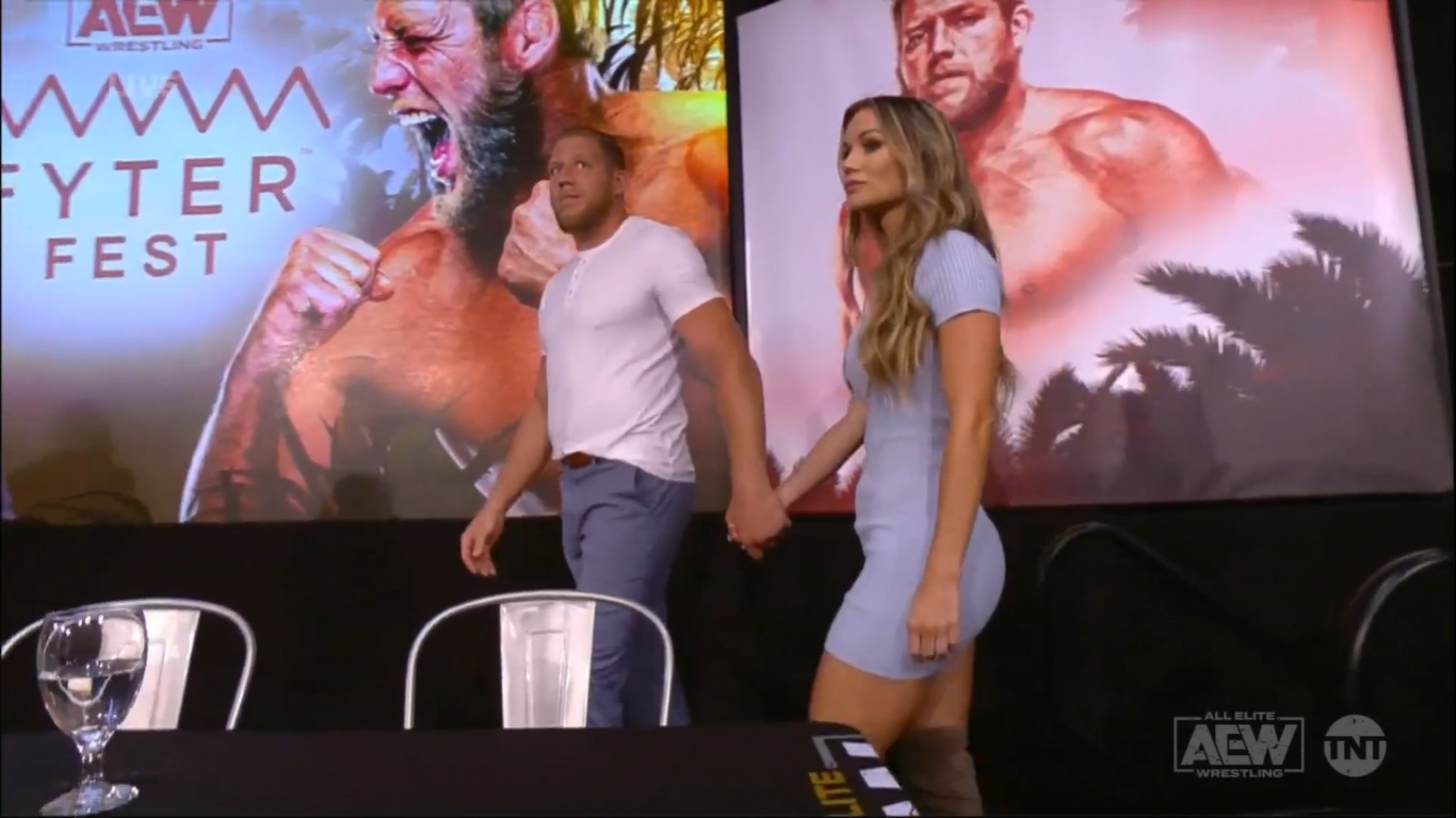 Jake Hager and Catalina Hager on AEW Dynamite (24/06/2020) / AEW