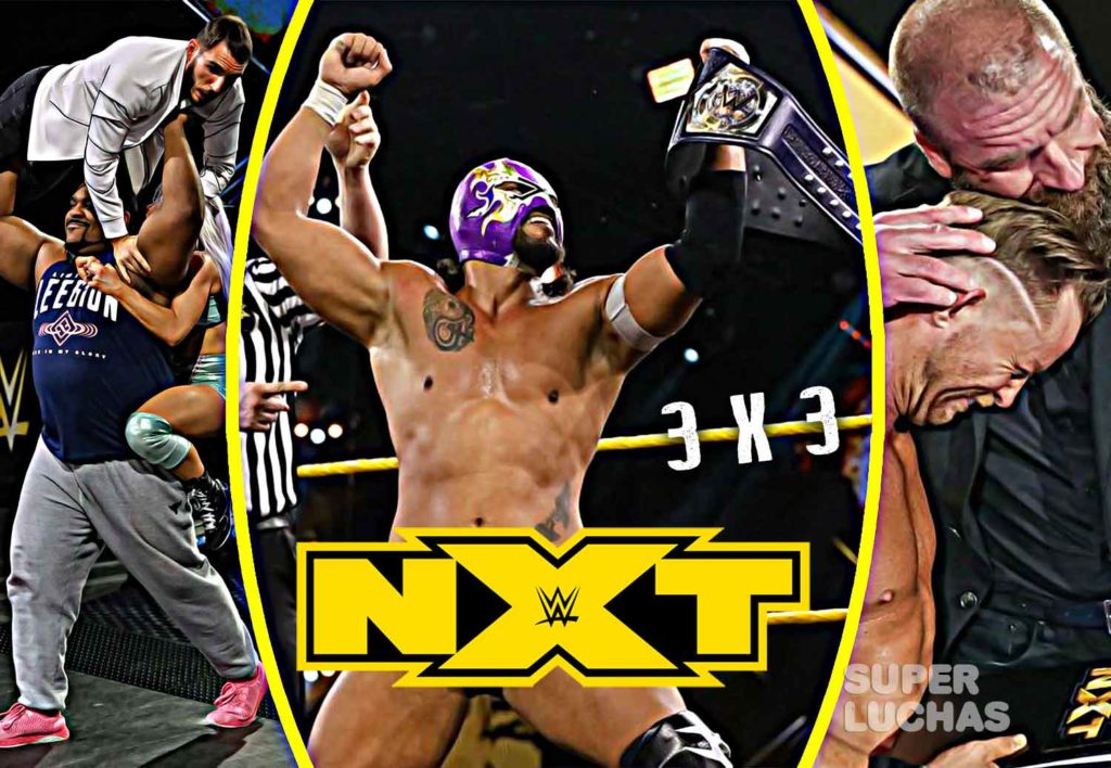 3 x 3: Lo mejor y lo peor de NXT 3 de junio 2020
