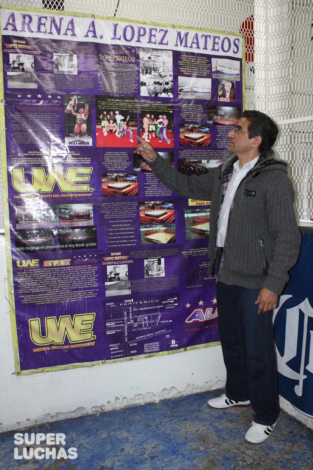 Héctor Guzmán y el rescate de la Arena López Mateos: "No queremos cerrar" 2 Héctor Guzmán
