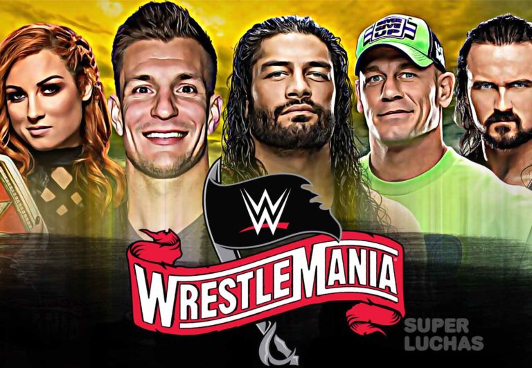 WrestleMania 36 Rob Gronkowski