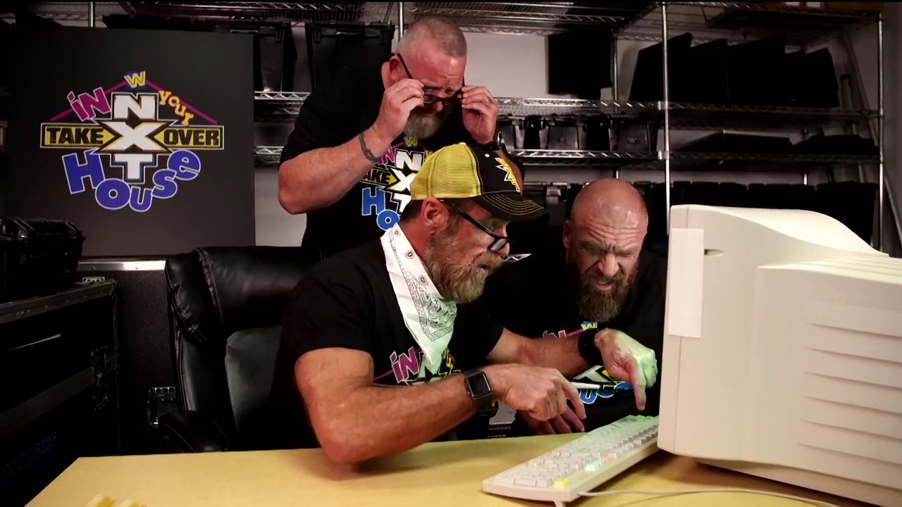 Triple H, Shawn Michaels y Road Dogg