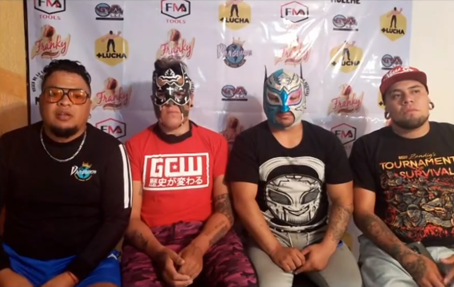 Luchadores Lucha Libre Vanguardia