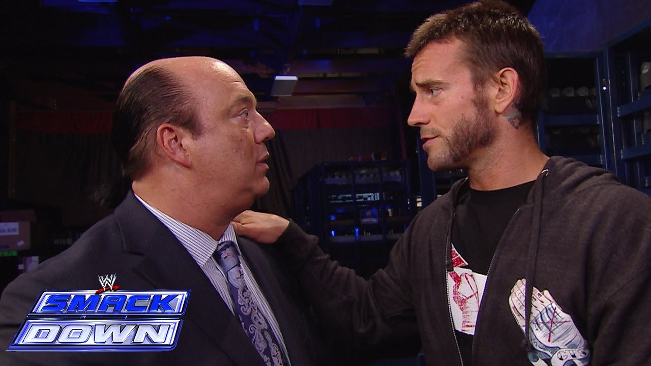 CM Punk: "La gente blanca necesita callarse un poco para así escuchar" 1 Paul Heyman y CM Punk en WWE SmackDown (05/07/2013) / WWE CM Punk contra el racismo