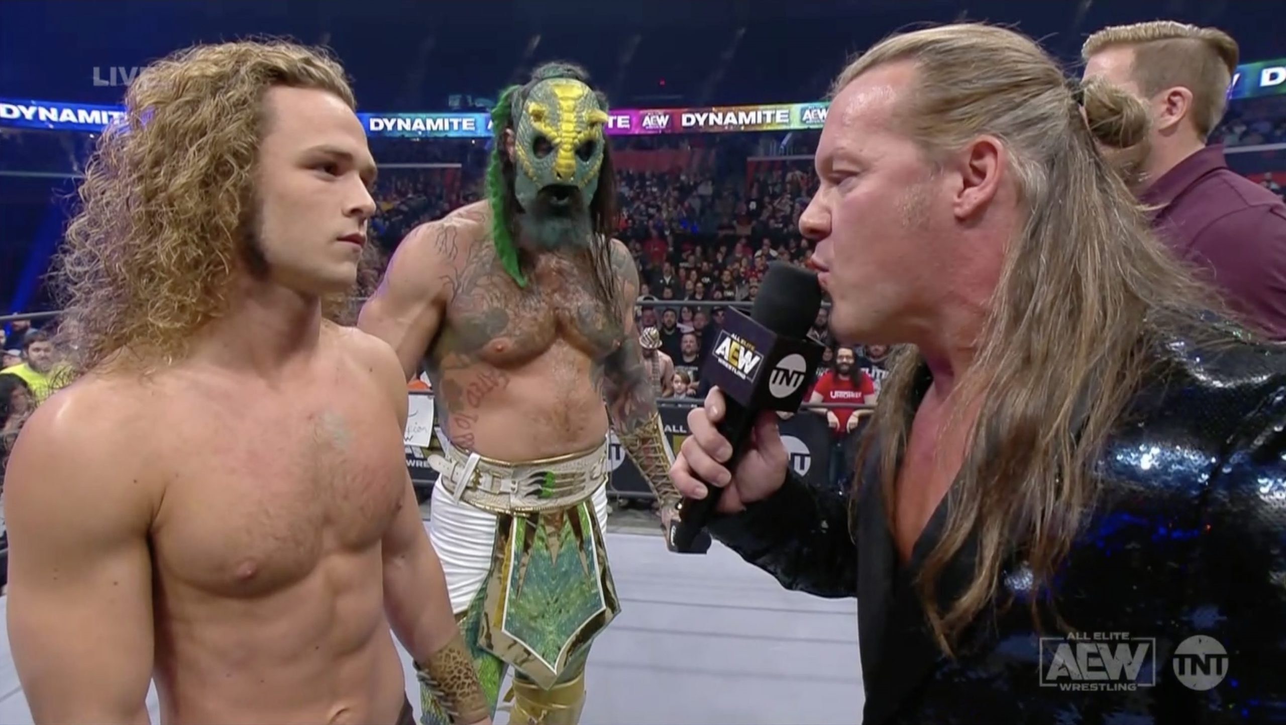 Jungle Boy y Chris Jericho - AEW Dynamite