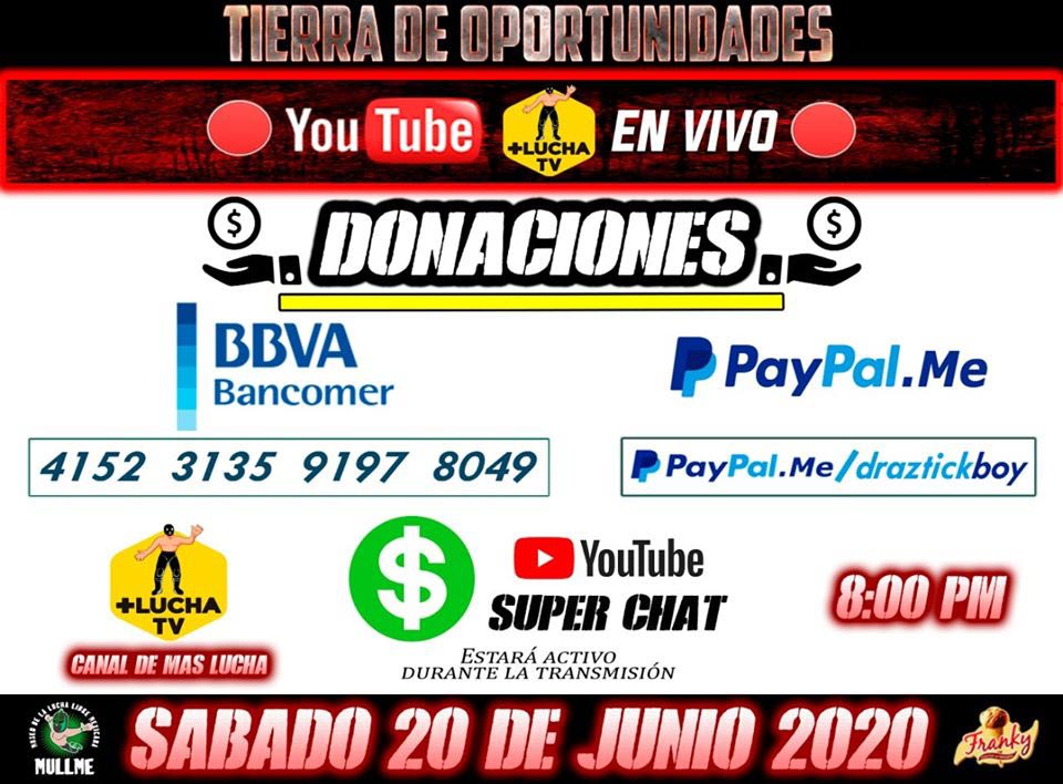 Lucha Libre Vanguardia: Cíclope vs. El Hombre Invisible 4 Tierra de Oportunidades: Cíclope vs El Hombre Invisible.