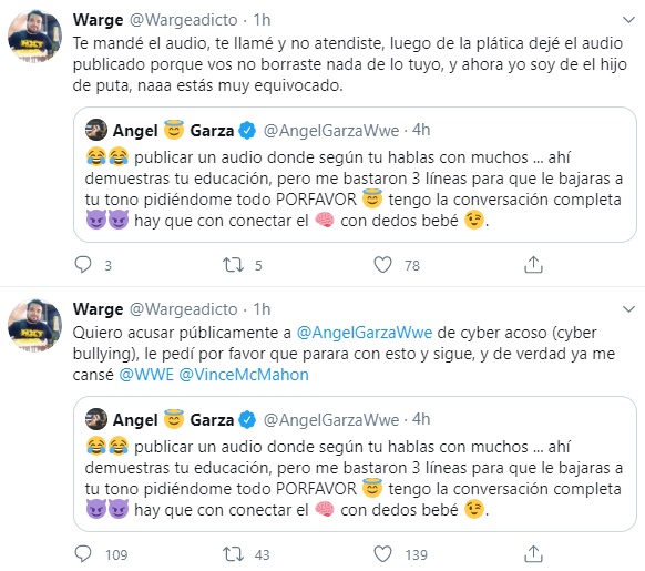 Warge vs Ángel Garza