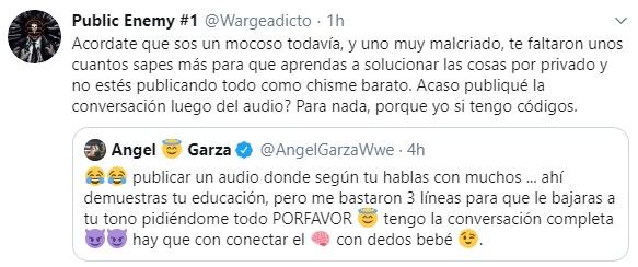 Warge vs Ángel Garza