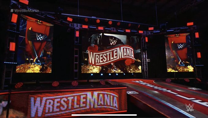 WrestleMania 36 escenario