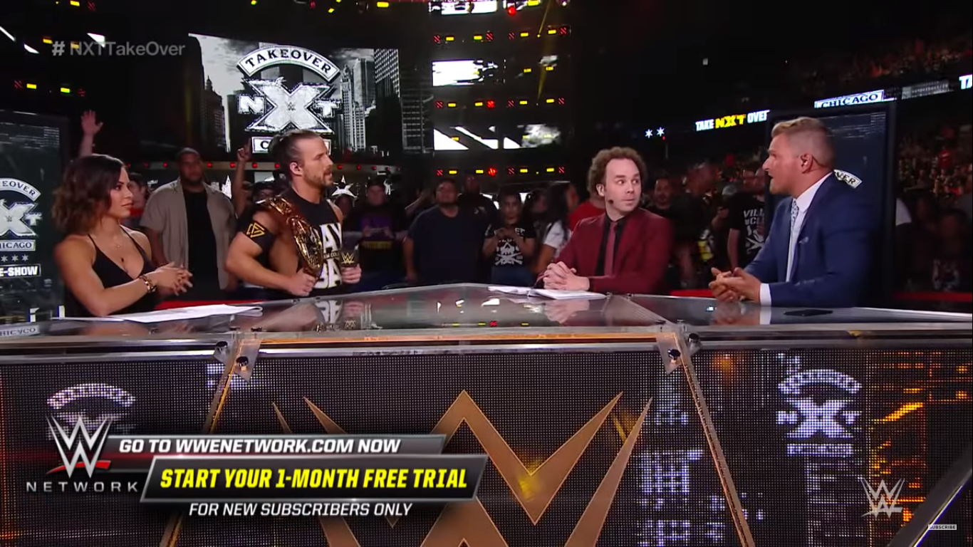 Adam Cole y Pat McAfee