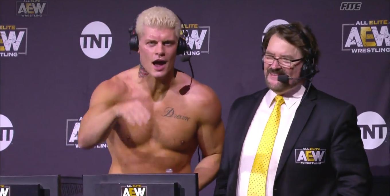 Full poster for AEW Dynamite (June 10, 2020) Superfights