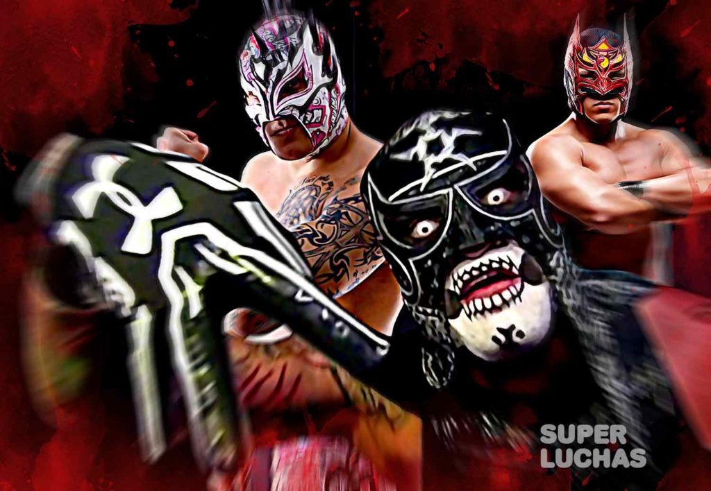 Dragon Lee, Pentagón Jr. y Rey Fénix