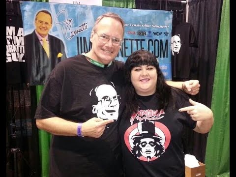 Jim Cornette y su esposa Stacy Cornette