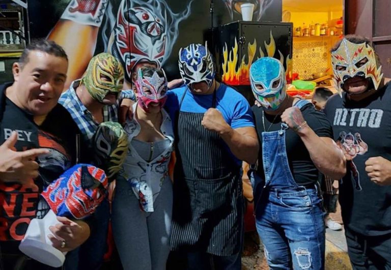 Cinco restaurantes de luchadores