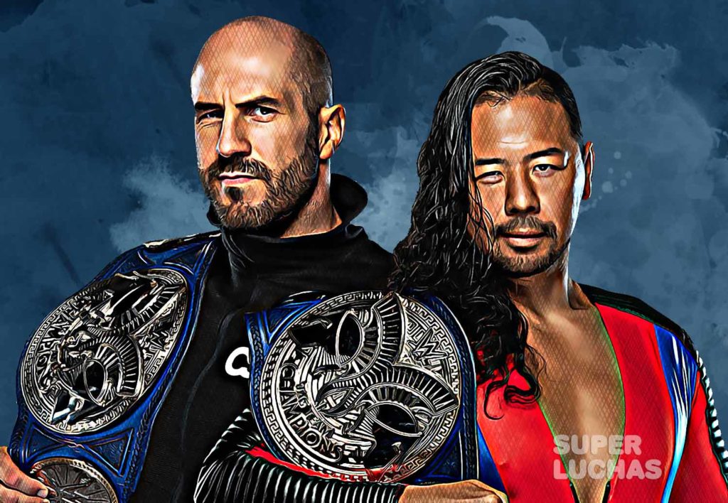 Cesaro y Shinsuke Nakamura
